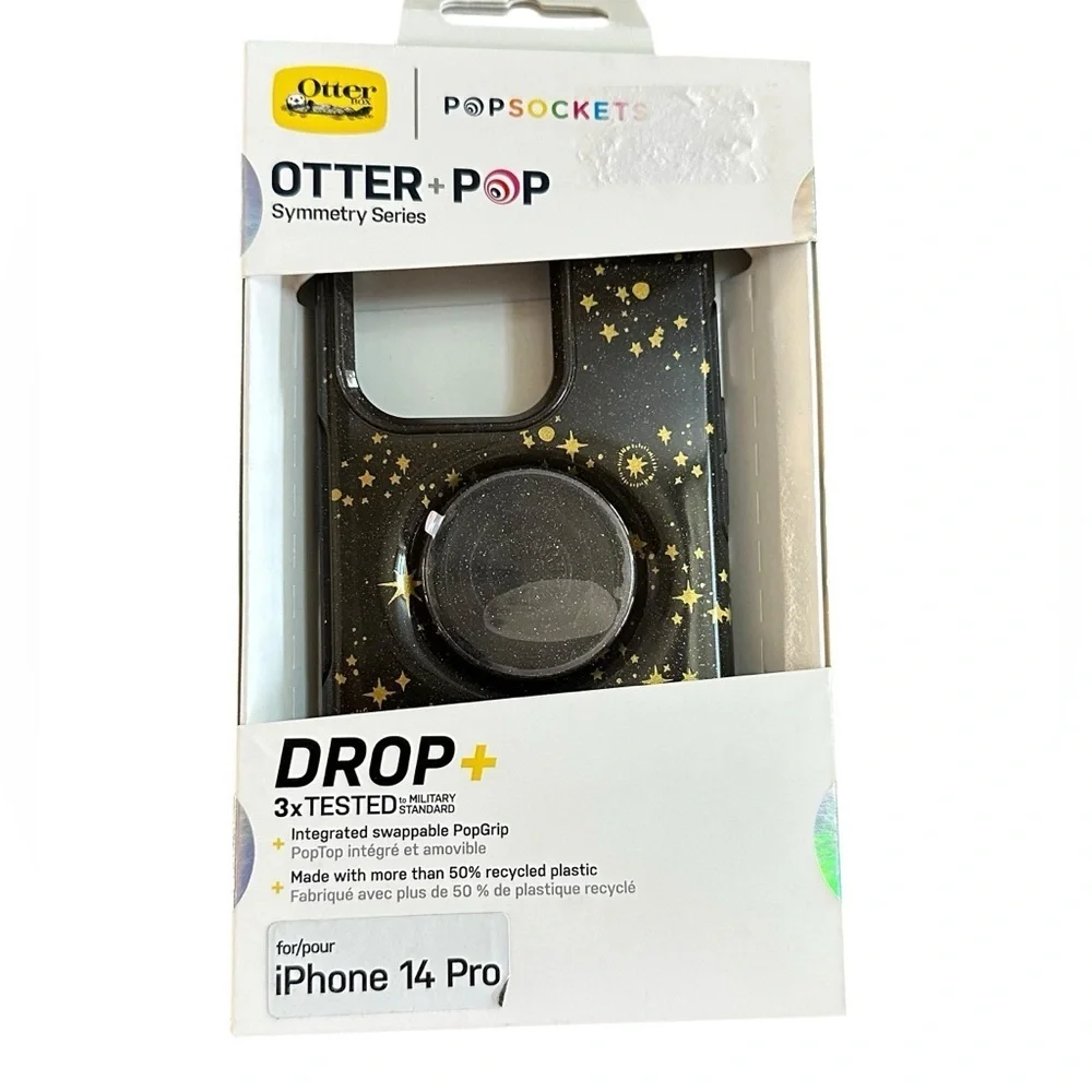 Otterbox Otter+Pop Symmetry Series Case for Apple iPhone 14 Pro SOFT MYSTIC NIB